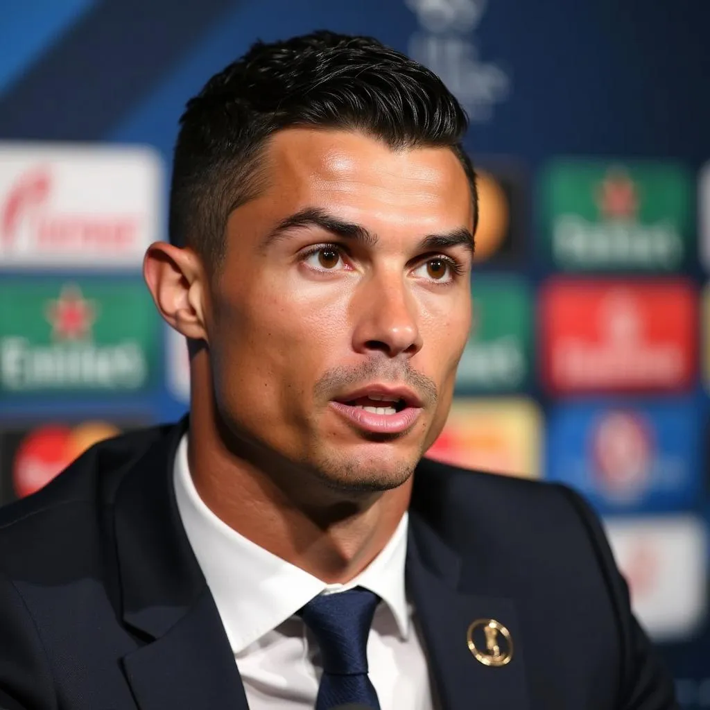 Ronaldo trả lời phỏng vấn