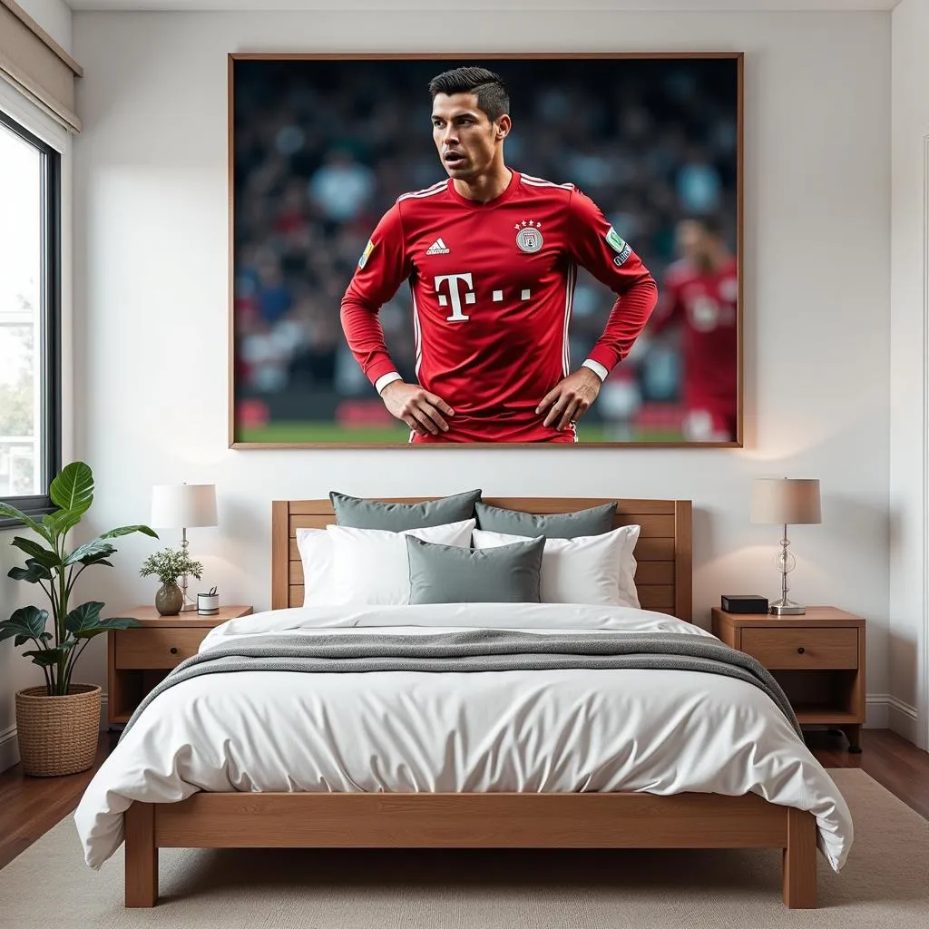 Ronaldo PNG Poster Trang Trí Phòng Ngủ