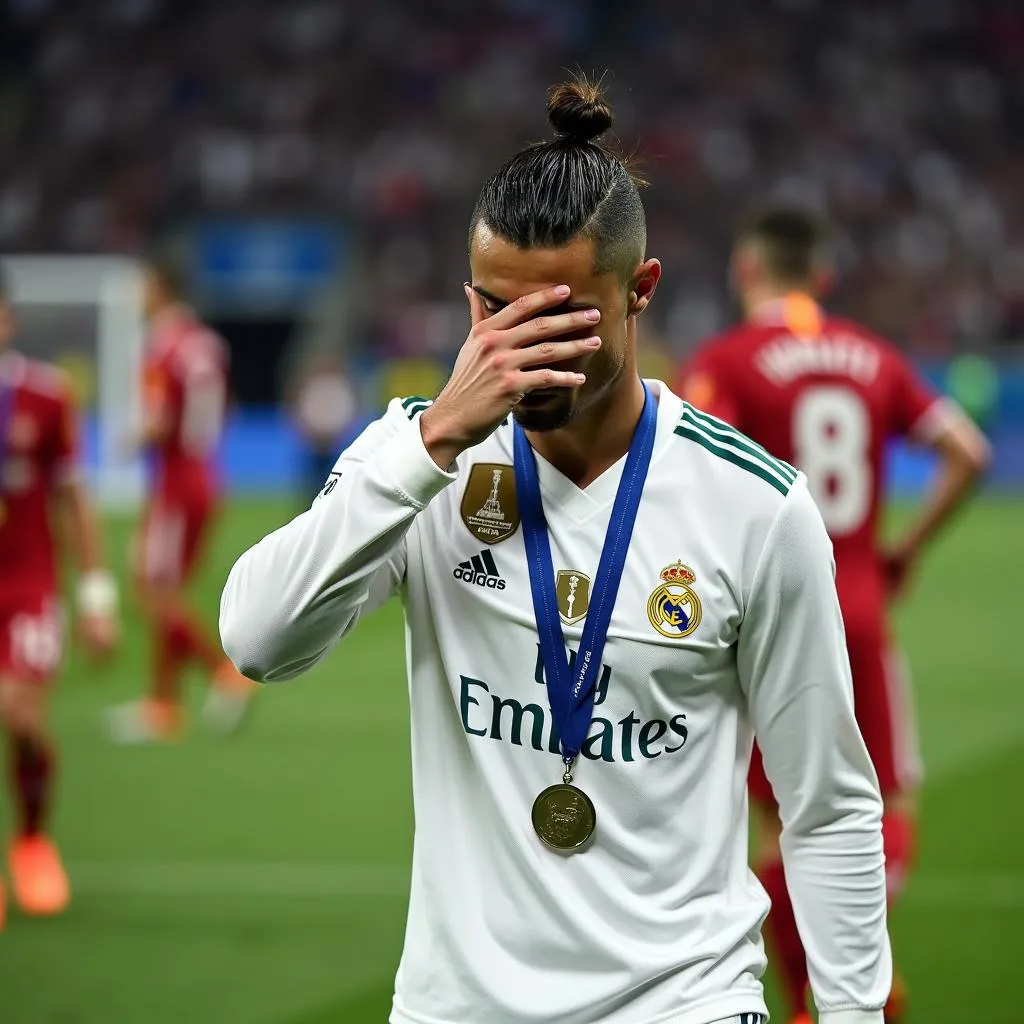 Ronaldo bật khóc khi nói lời chia tay Real Madrid