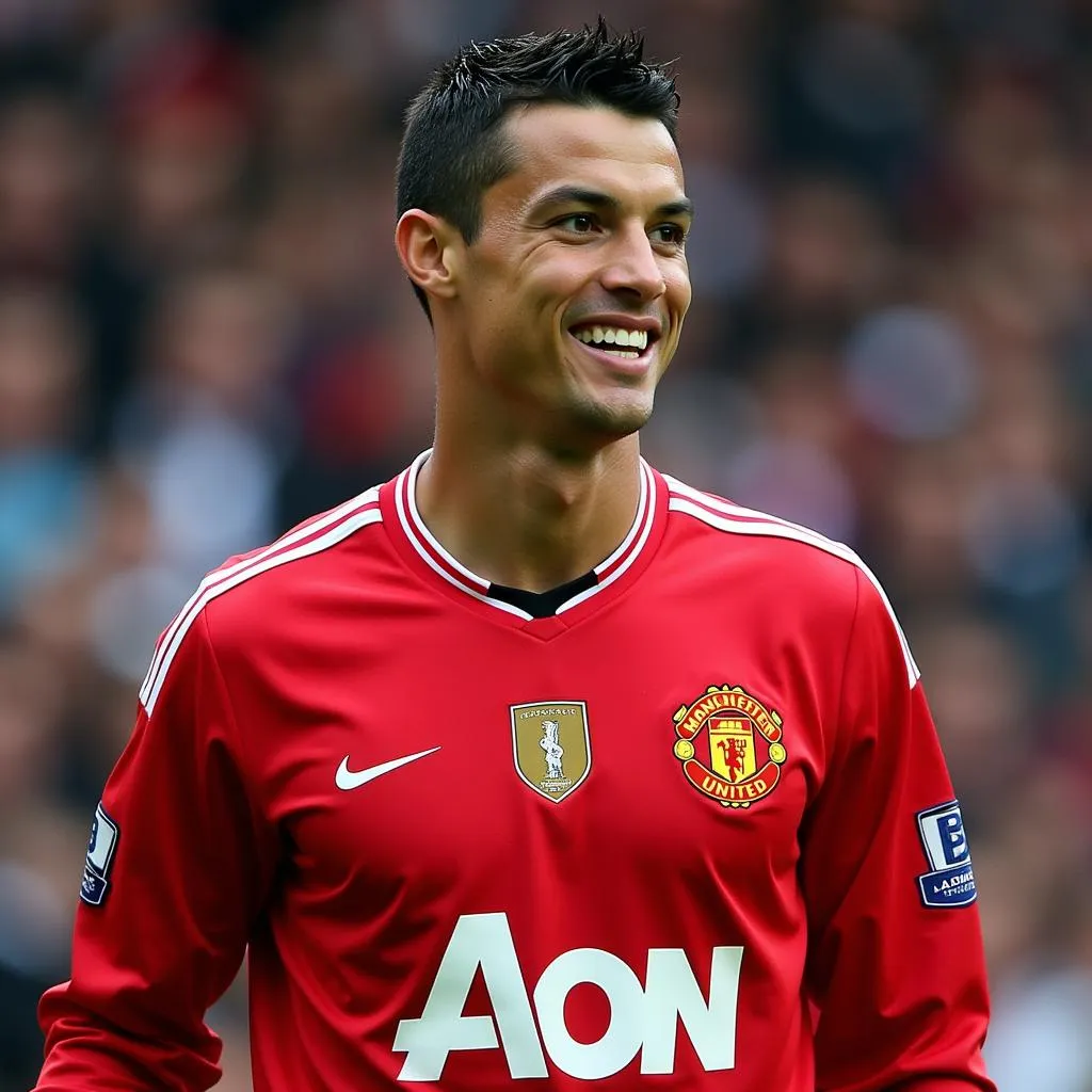 Ronaldo rời Manchester United vào năm 2009