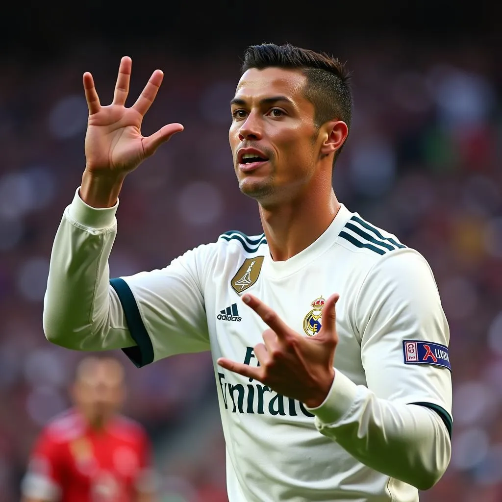 Cristiano Ronaldo "SIII" Celebration Icon