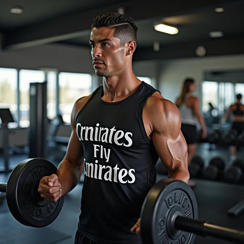 Ronaldo tập luyện cùng CR7