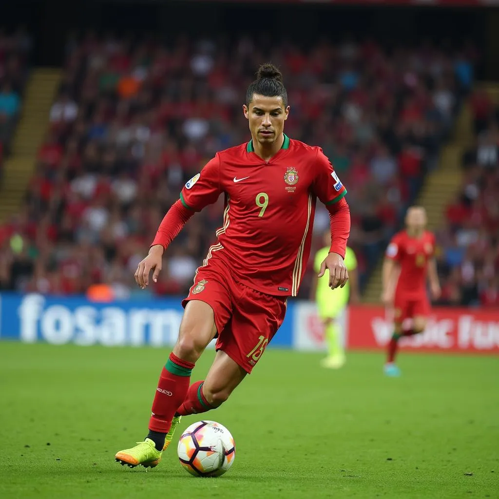 Ronaldo thời thơ ấu ở quê hương