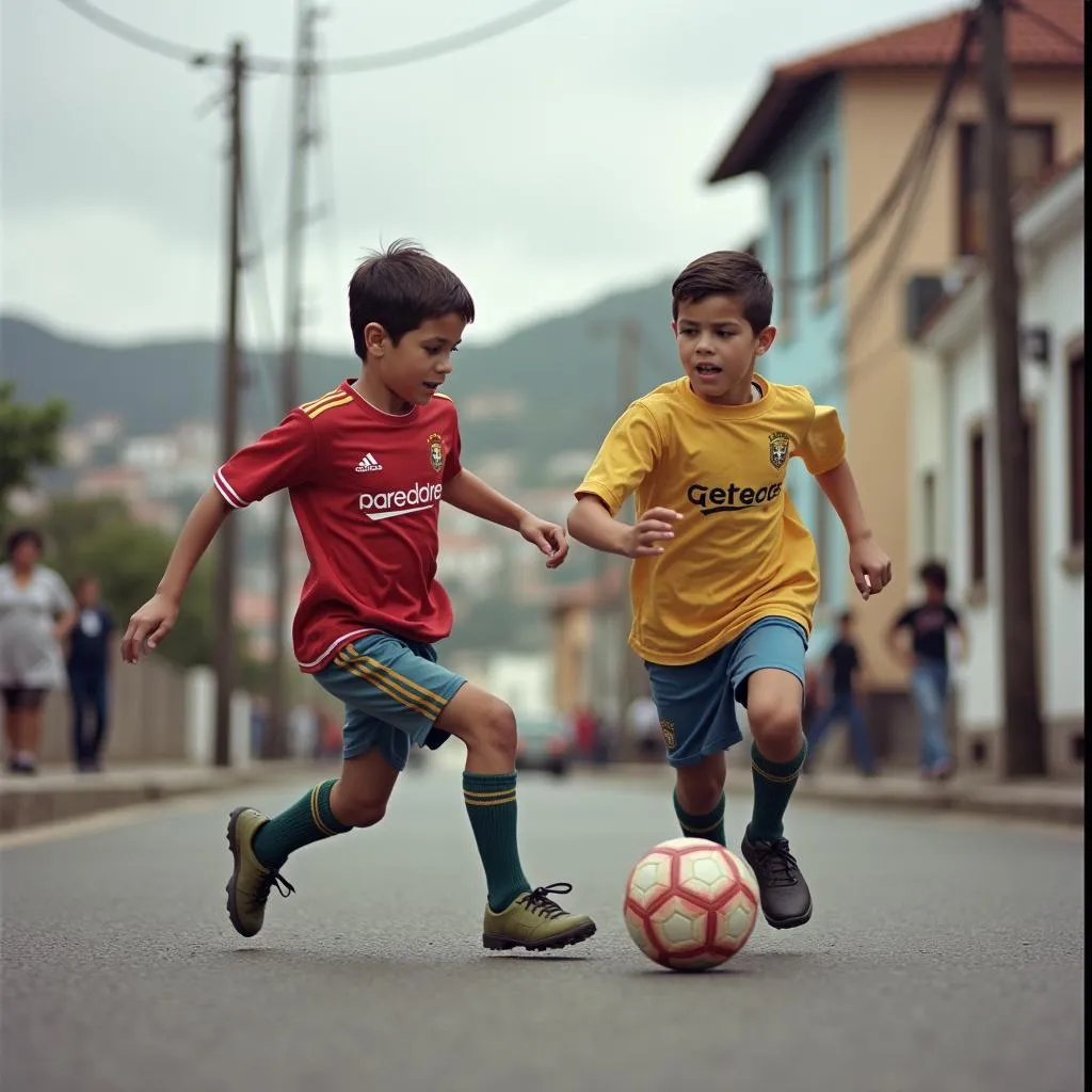 Ronaldo tuổi trẻ - Madeira