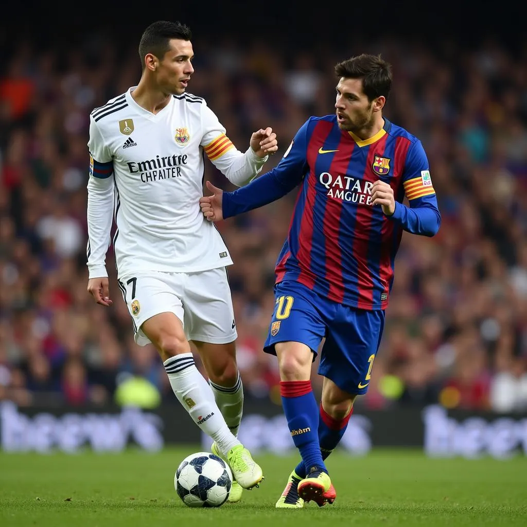 Ronaldo và Messi: Đối Thủ Cạnh Tranh