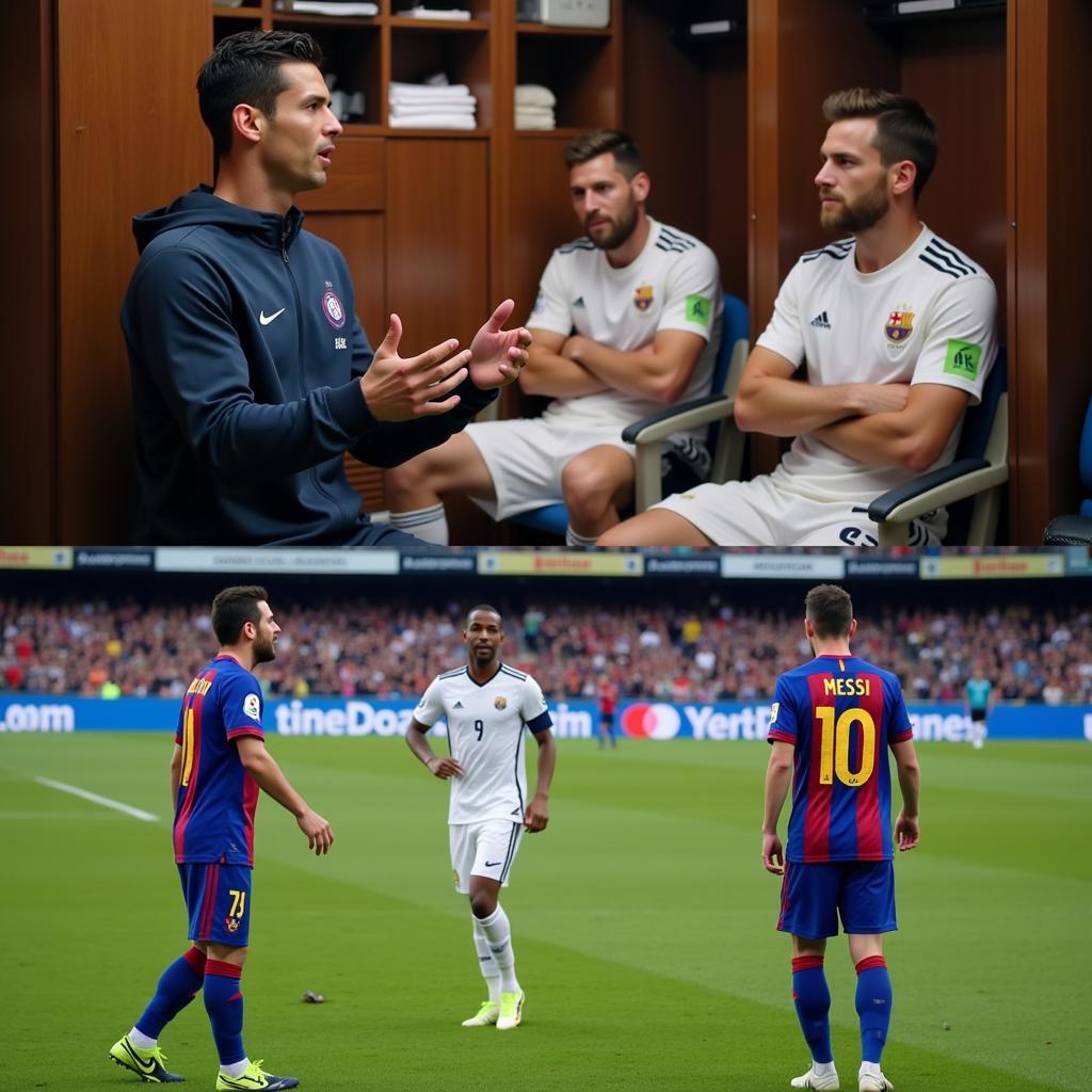 Ronaldo và Messi lãnh đạo đội bóng