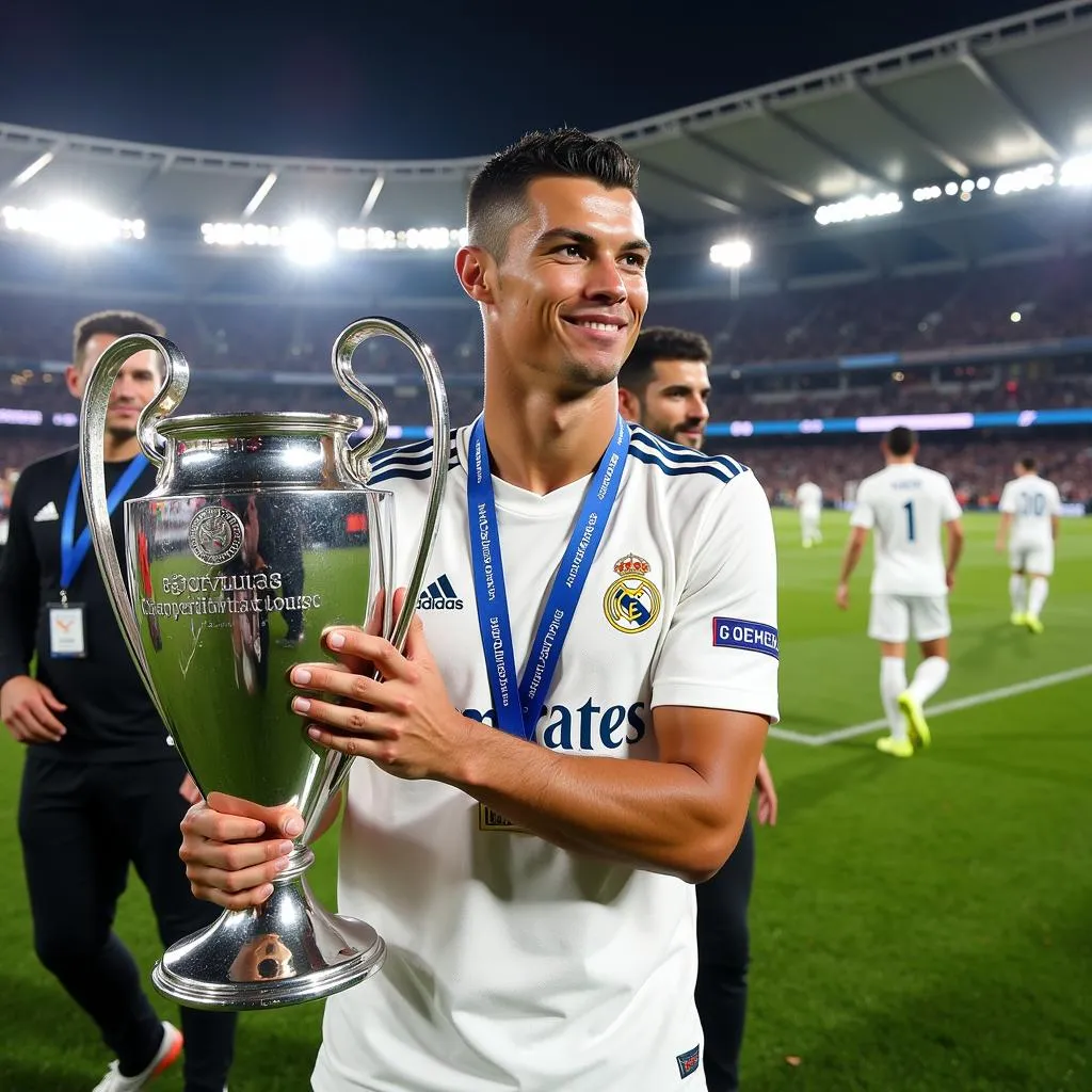 Ronaldo Vô Địch C1 Cùng Real Madrid