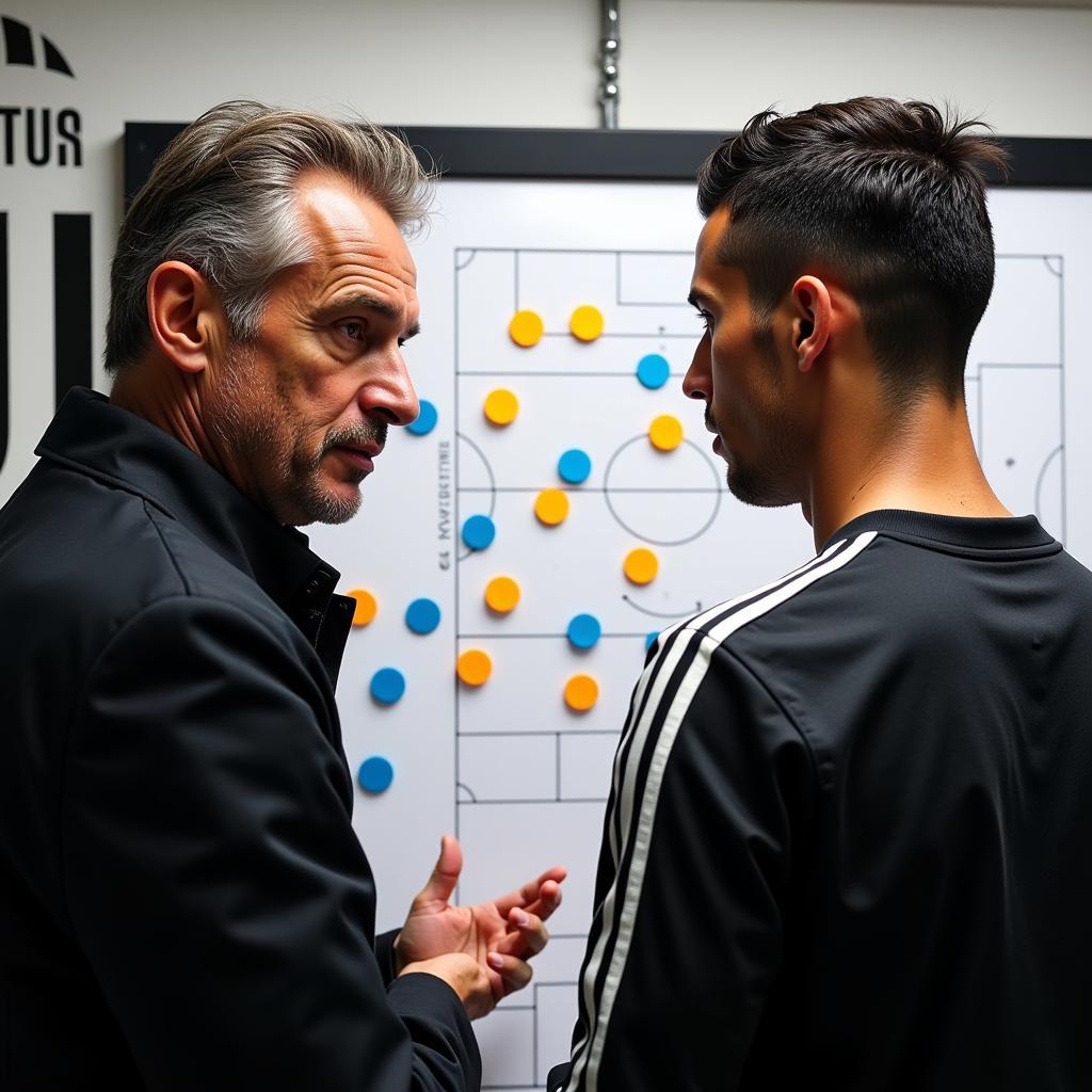 Chiến thuật của Allegri và Ronaldo tại Juventus