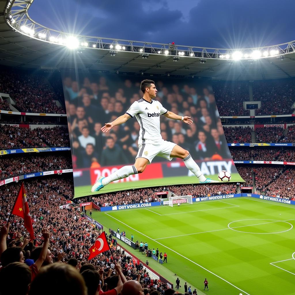 Banner Ronaldo Khán Đài