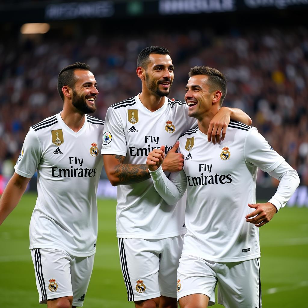 Bộ ba BBC huyền thoại của Real Madrid