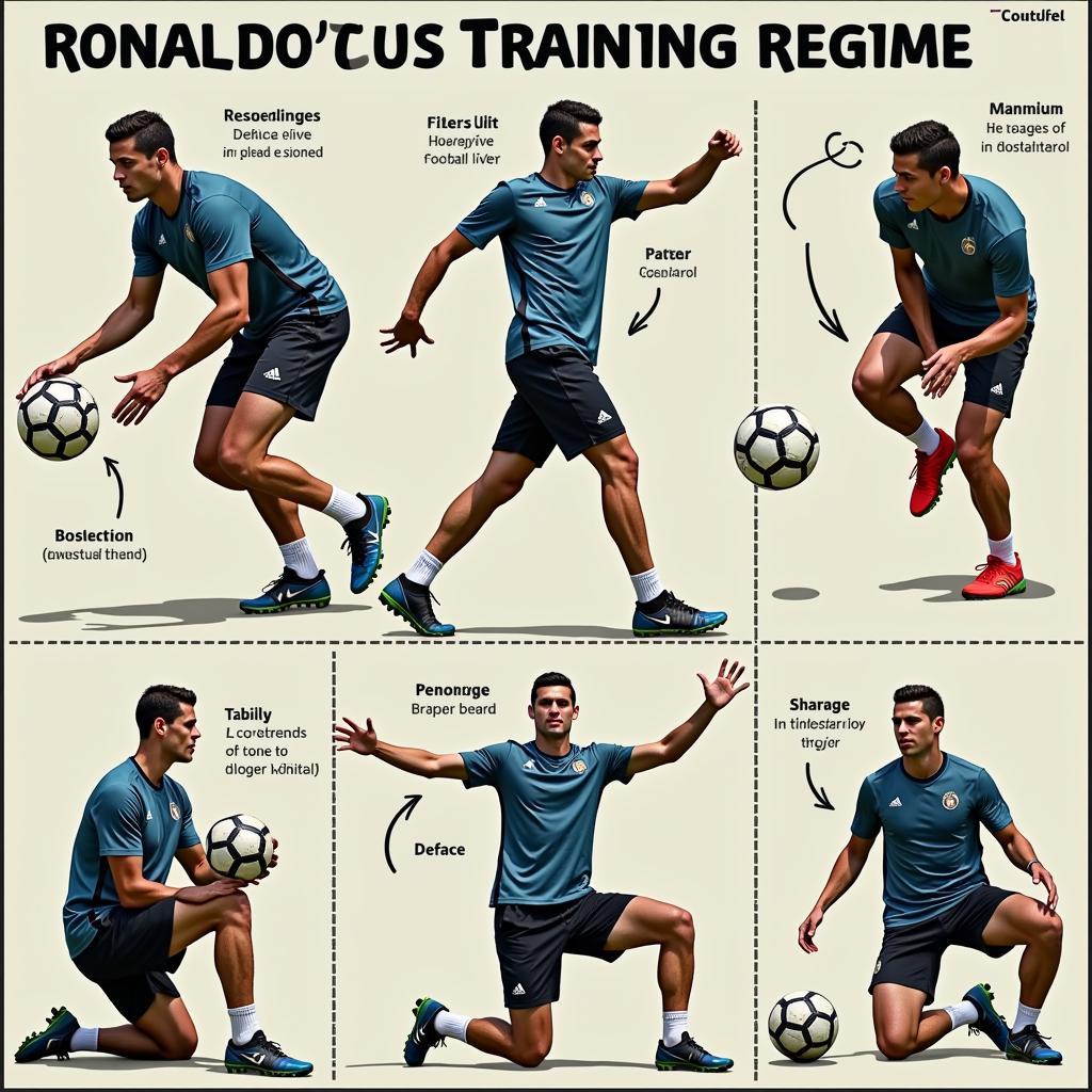 Chế độ luyện tập khắc nghiệt của Ronaldo