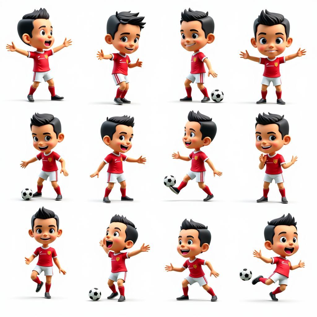 Tải xuống miễn phí chibi Ronaldo PNG