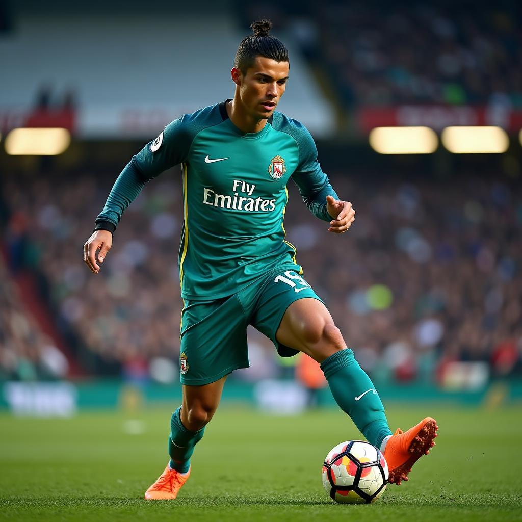 Cristiano Ronaldo quảng cáo giày Nike