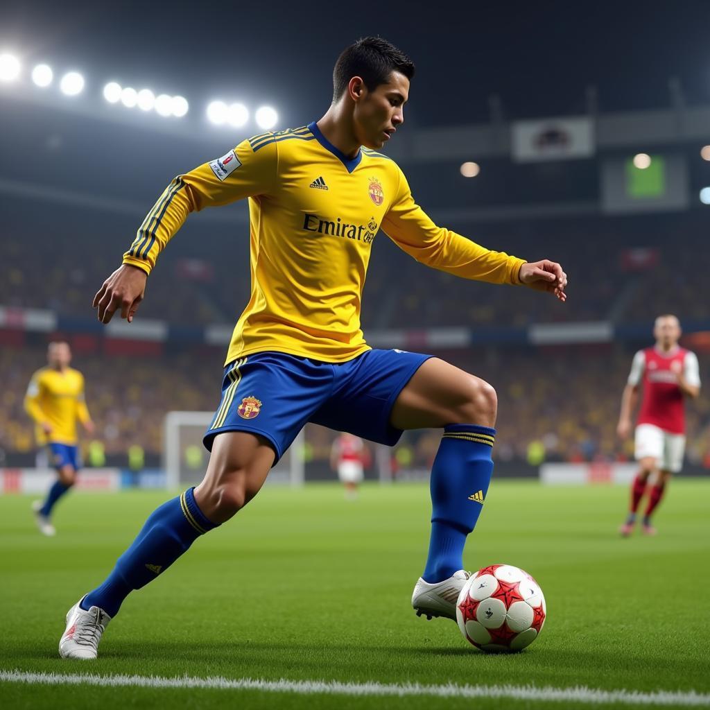 Ronaldo Brazil dứt điểm chính xác trong FIFA Online 3