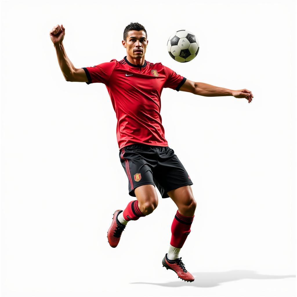 Hình ảnh Ronaldo 3D PNG chất lượng cao