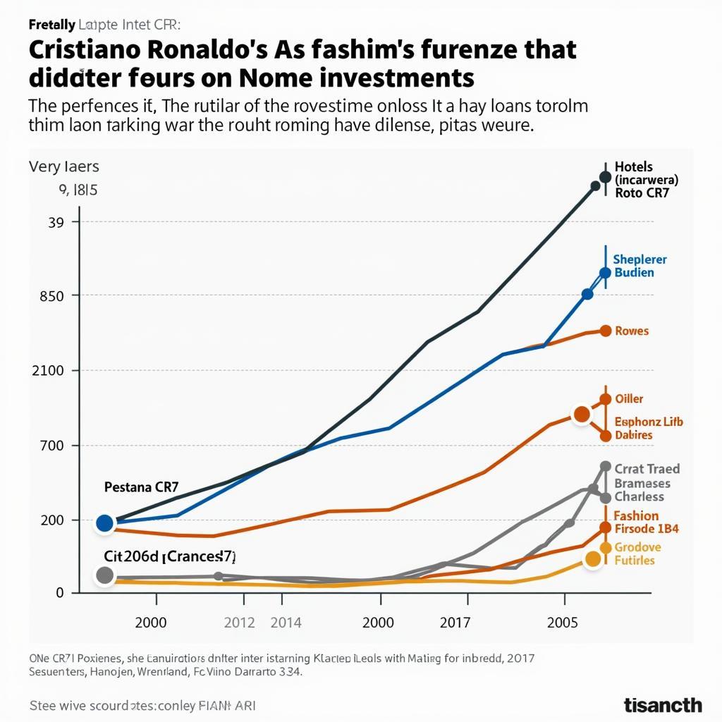 Mức thu nhập của Cristiano Ronaldo từ các khoản đầu tư