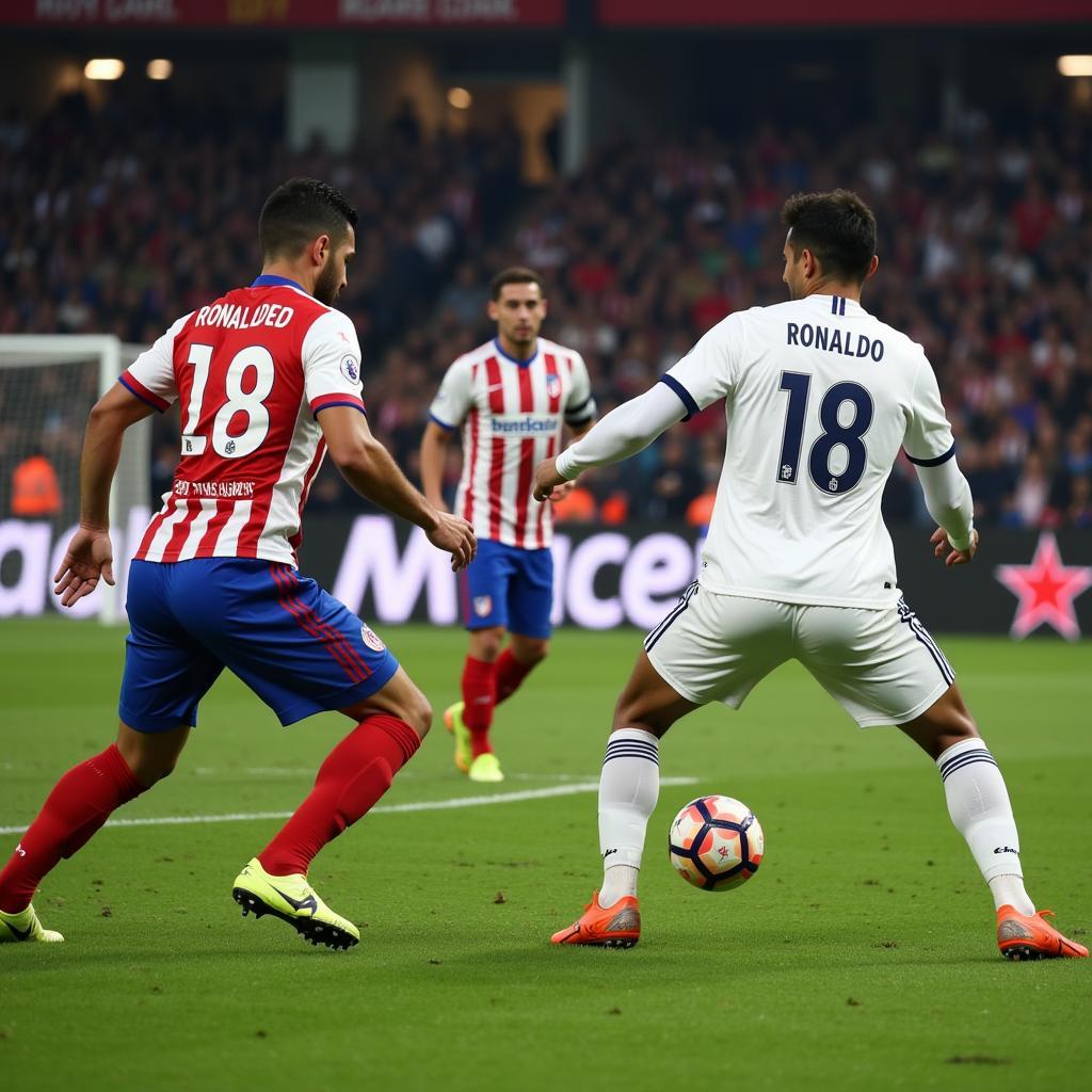 Real Madrid vs Atletico Madrid Derby Vắng Bóng Ronaldo