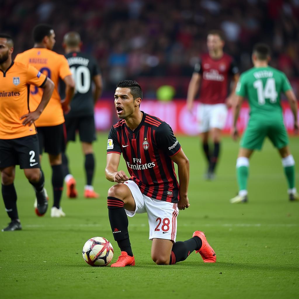 Ronaldo Béo Chấn Thương ở AC Milan: Vết Sẹo trên Đôi Chân Huyền Thoại