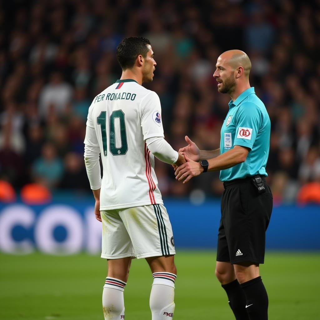 Ronaldo bị chỉ trích vì thái độ