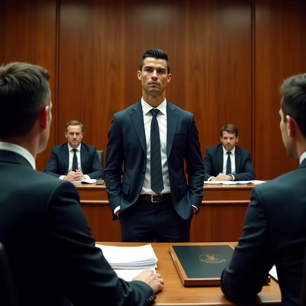 Ronaldo bị kiện trước tòa án