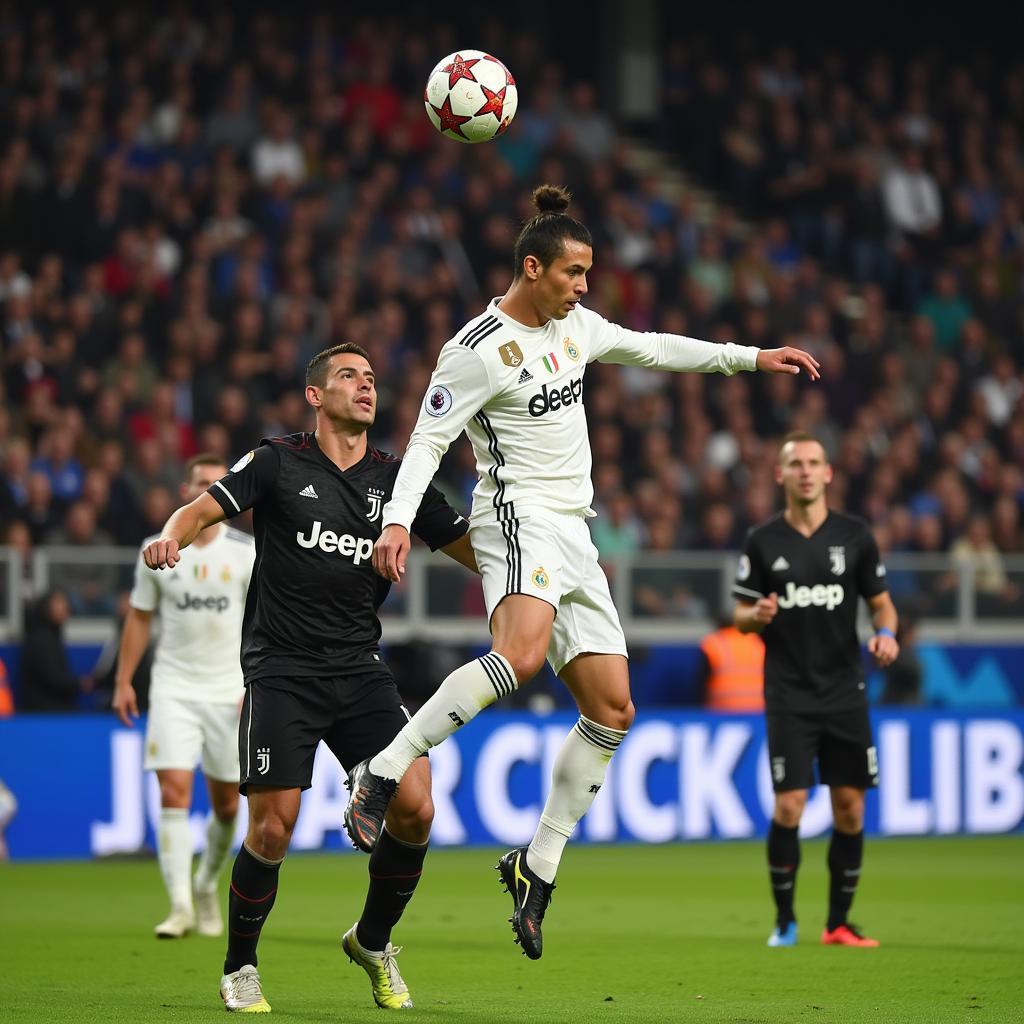 Ronaldo's stunning bicycle kick against Juventus in 2018