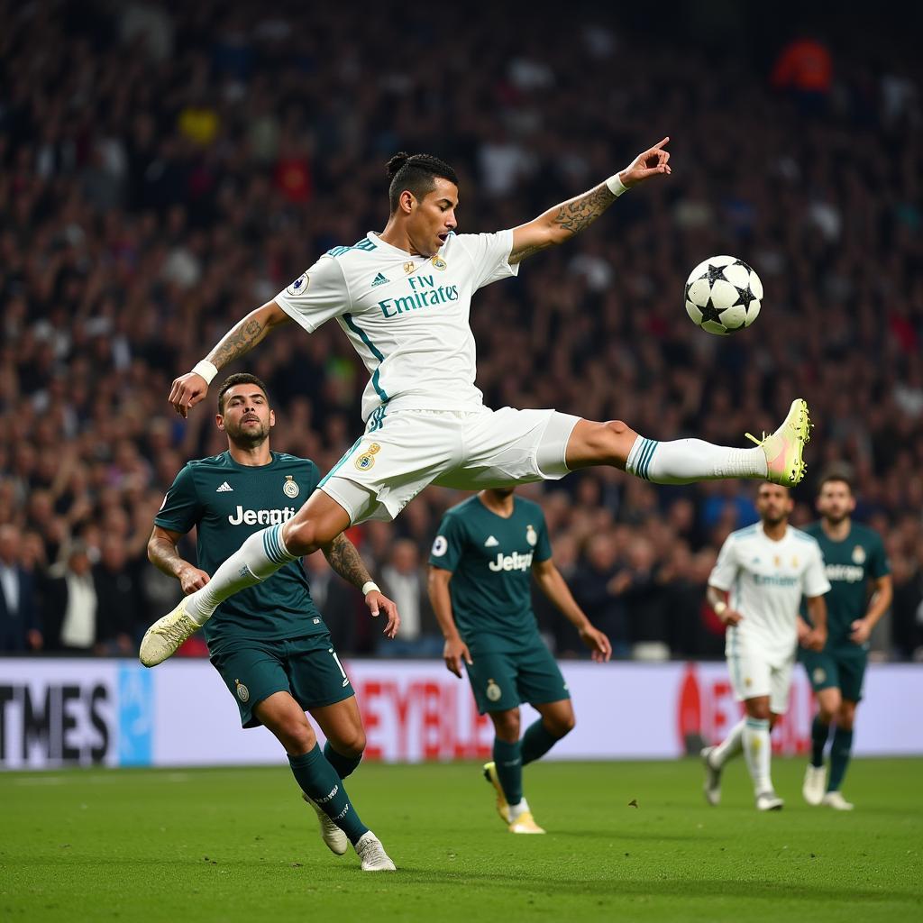 Ronaldo's Iconic Bicycle Kick Against Juventus in 2018 Champions League