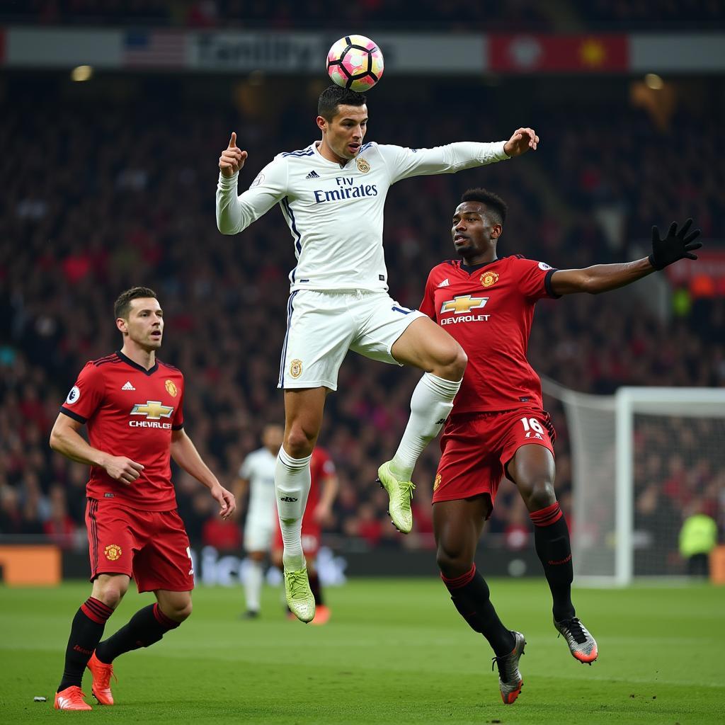 Ronaldo Đánh Đầu MU: Khoảnh Khắc Huyền Thoại