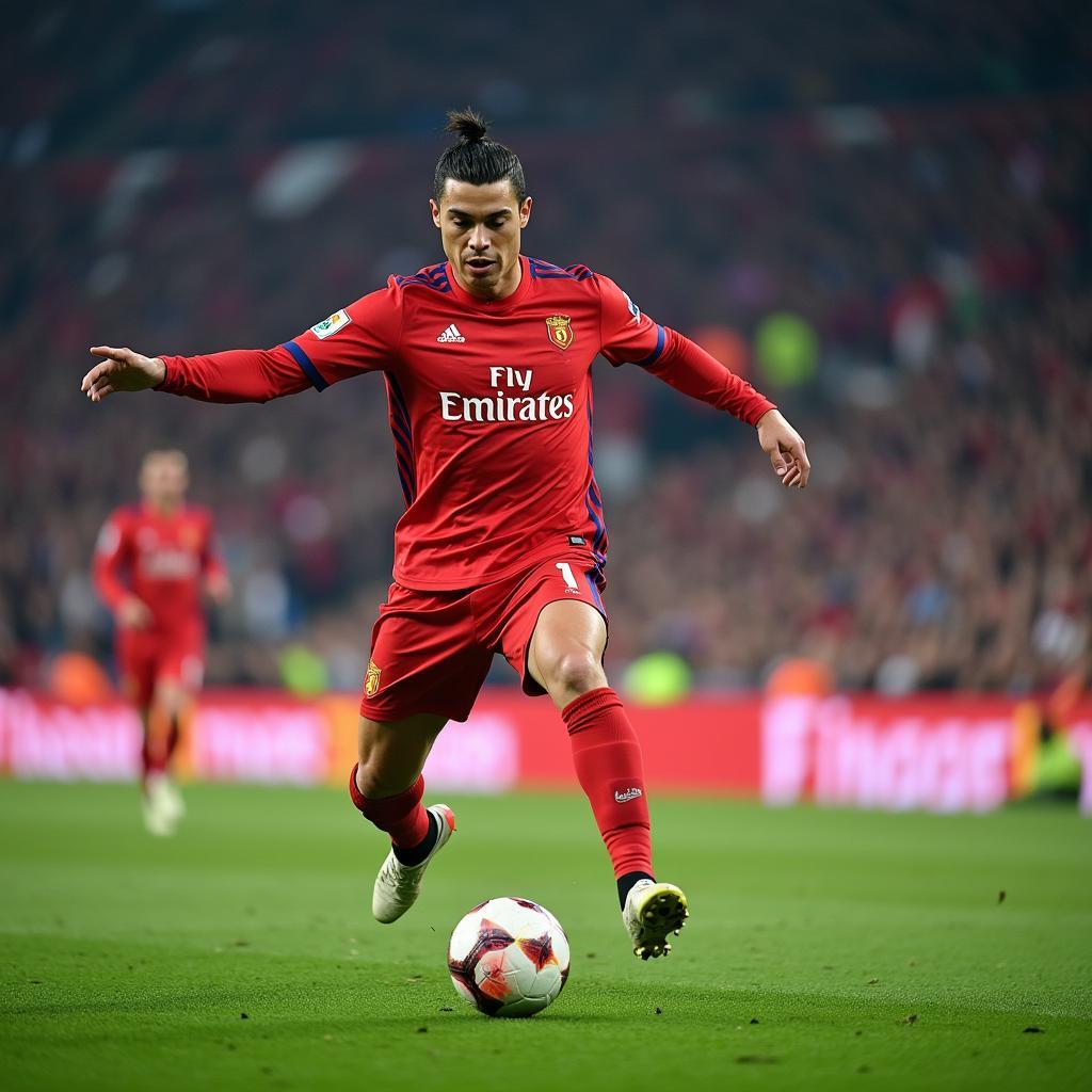 Ronaldo dứt điểm cực mạnh