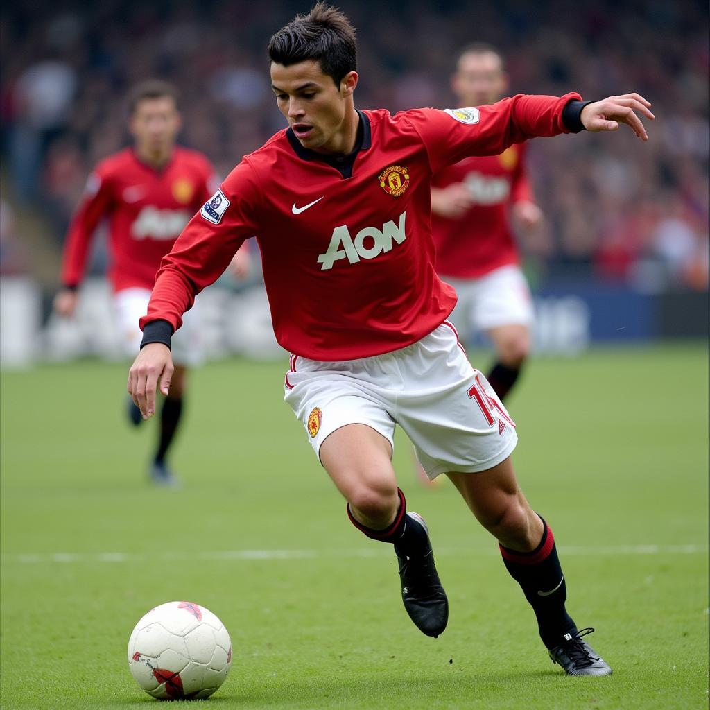 Cristiano Ronaldo's Early Career at Manchester United