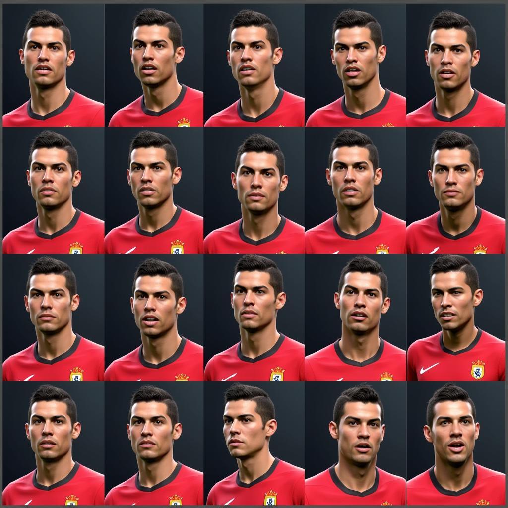 Ronaldo FIFA 18 Mặt Meme Hài Hước