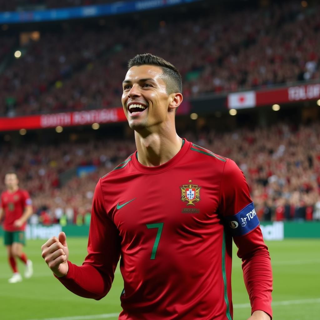 Ronaldo lập hat-trick vào lưới Tây Ban Nha tại World Cup 2018