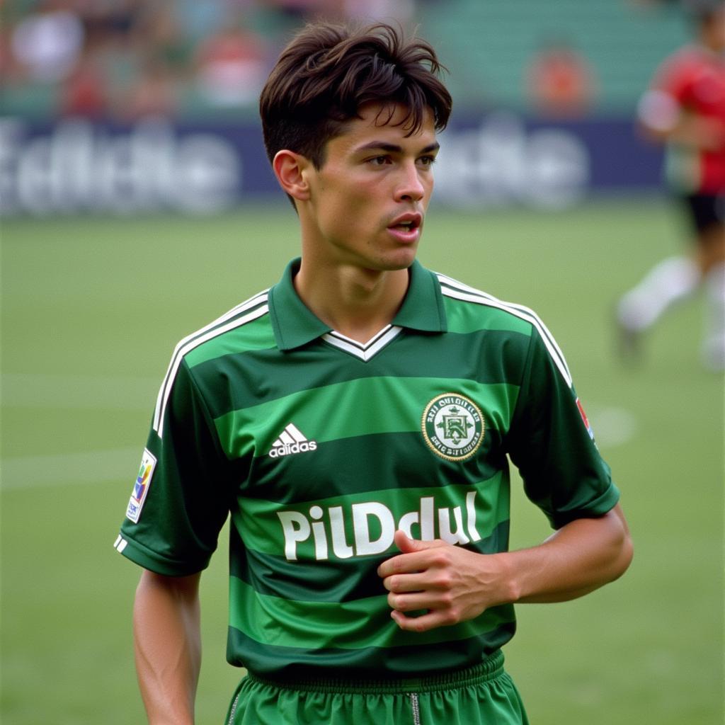 Ronaldo khoác áo Sporting Lisbon