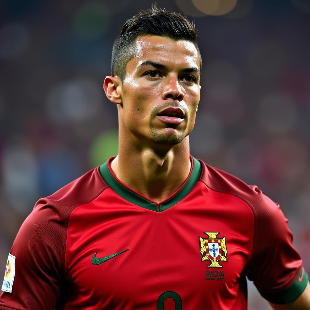 Ronaldo khoác áo Bồ Đào Nha tại World Cup 2018