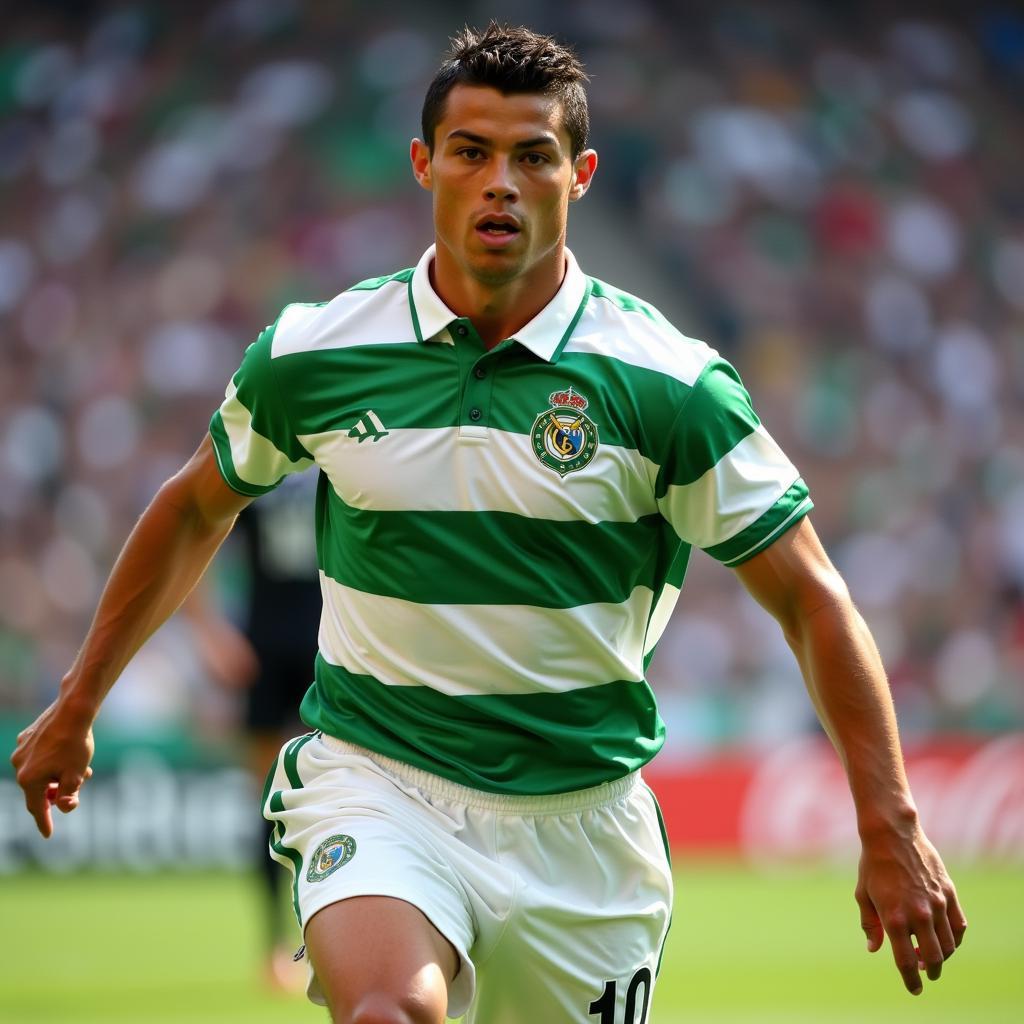 Ronaldo khởi nghiệp tại Sporting Lisbon