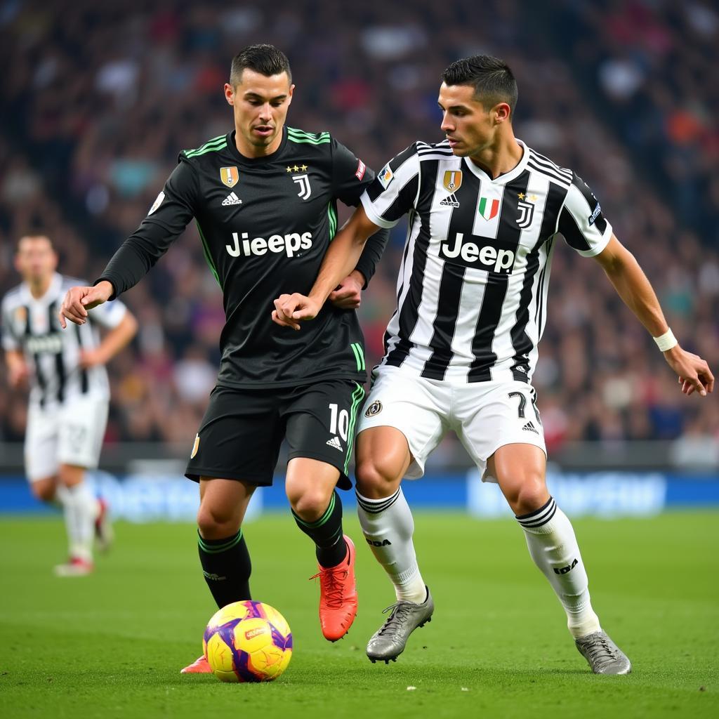 Ronaldo kiến tạo tại Juventus