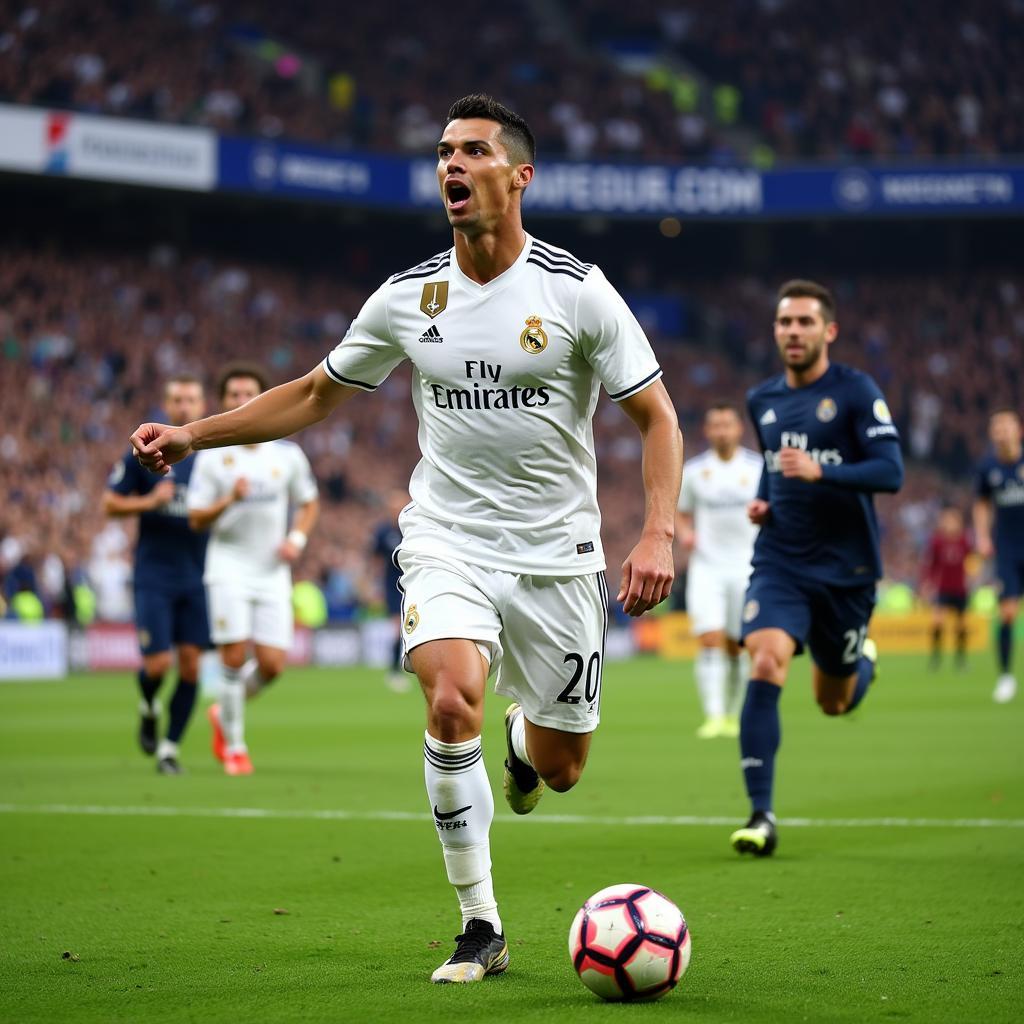 Ronaldo kiến tạo tại Real Madrid