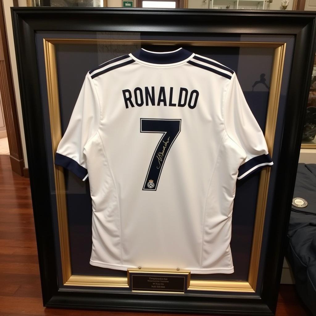 Áo đấu kỷ niệm của Ronaldo