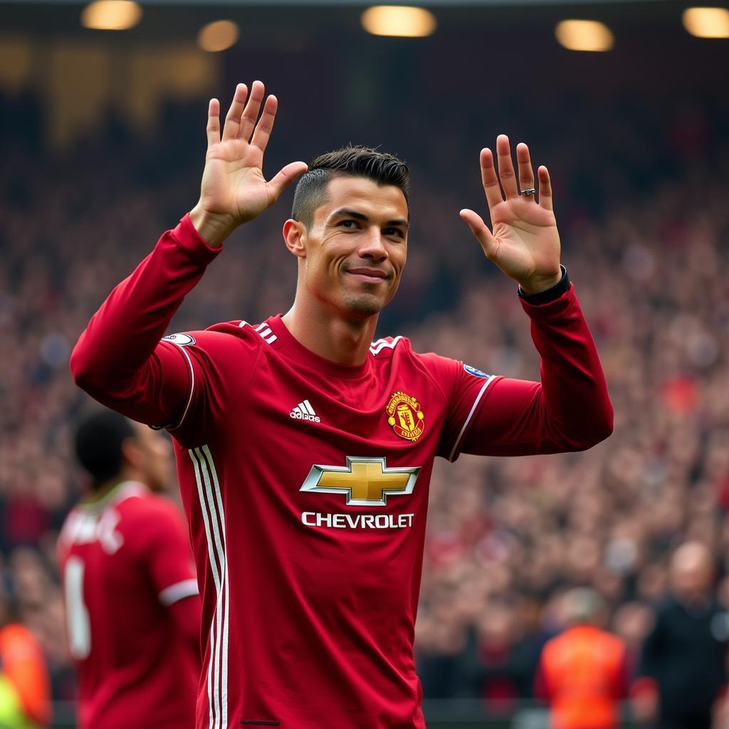 Ronaldo trở lại Manchester United