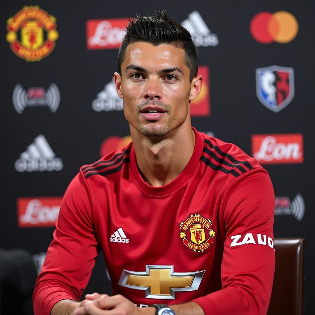 Ronaldo trở lại Manchester United