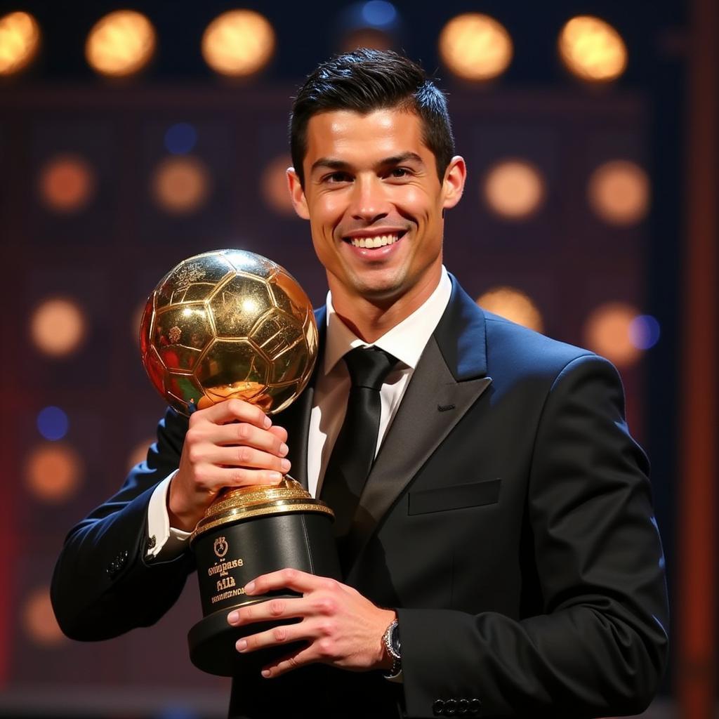 Ronaldo 2008 Ballon d’Or: Năm của sự thăng hoa