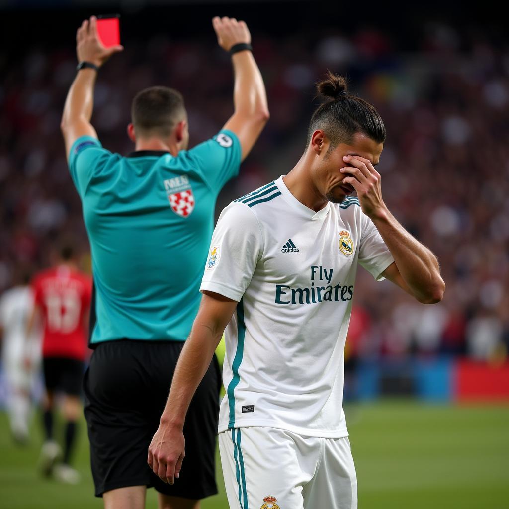 Ronaldo rời sân trong nước mắt Champions League 2018