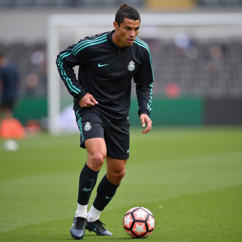 Ronaldo Tập Luyện