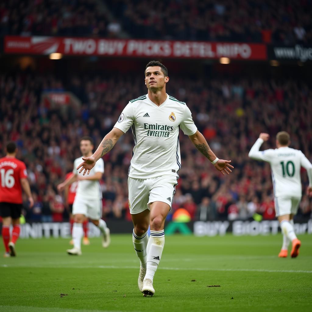 Ronaldo trở lại mạnh mẽ sau pha bỏ lỡ