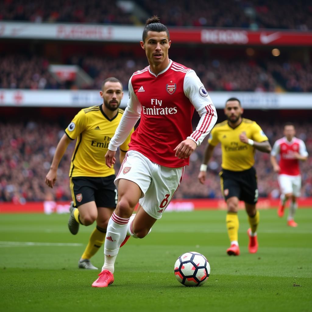 Ronaldo trong màu áo Arsenal - Một giấc mơ của người hâm mộ