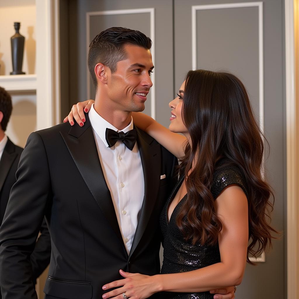 Ronaldo và Irina Shayk