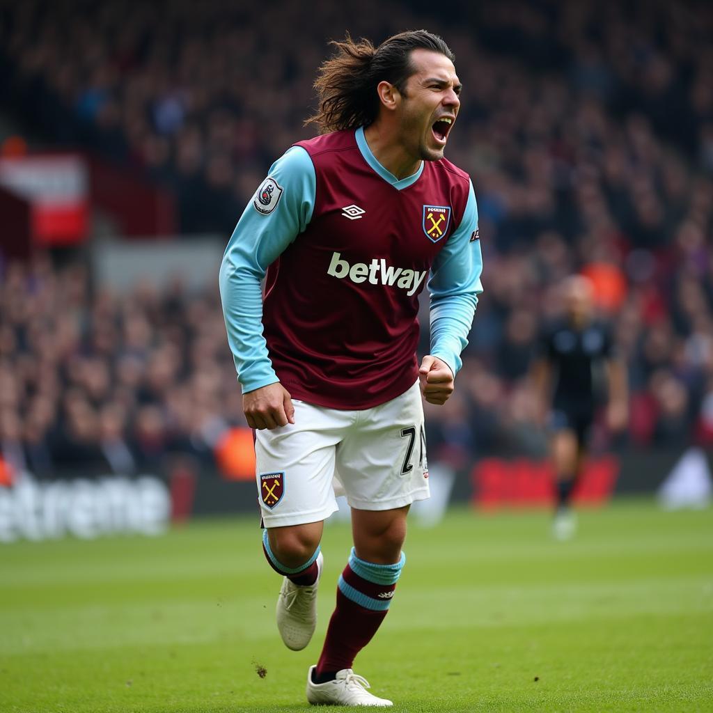 Carlos Tevez at West Ham United