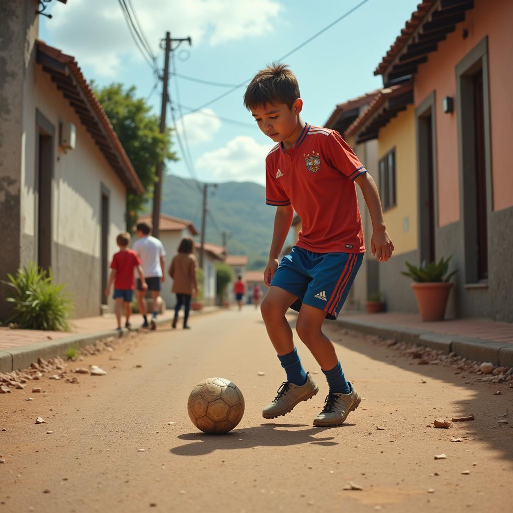 Tuổi thơ khó khăn của Ronaldo