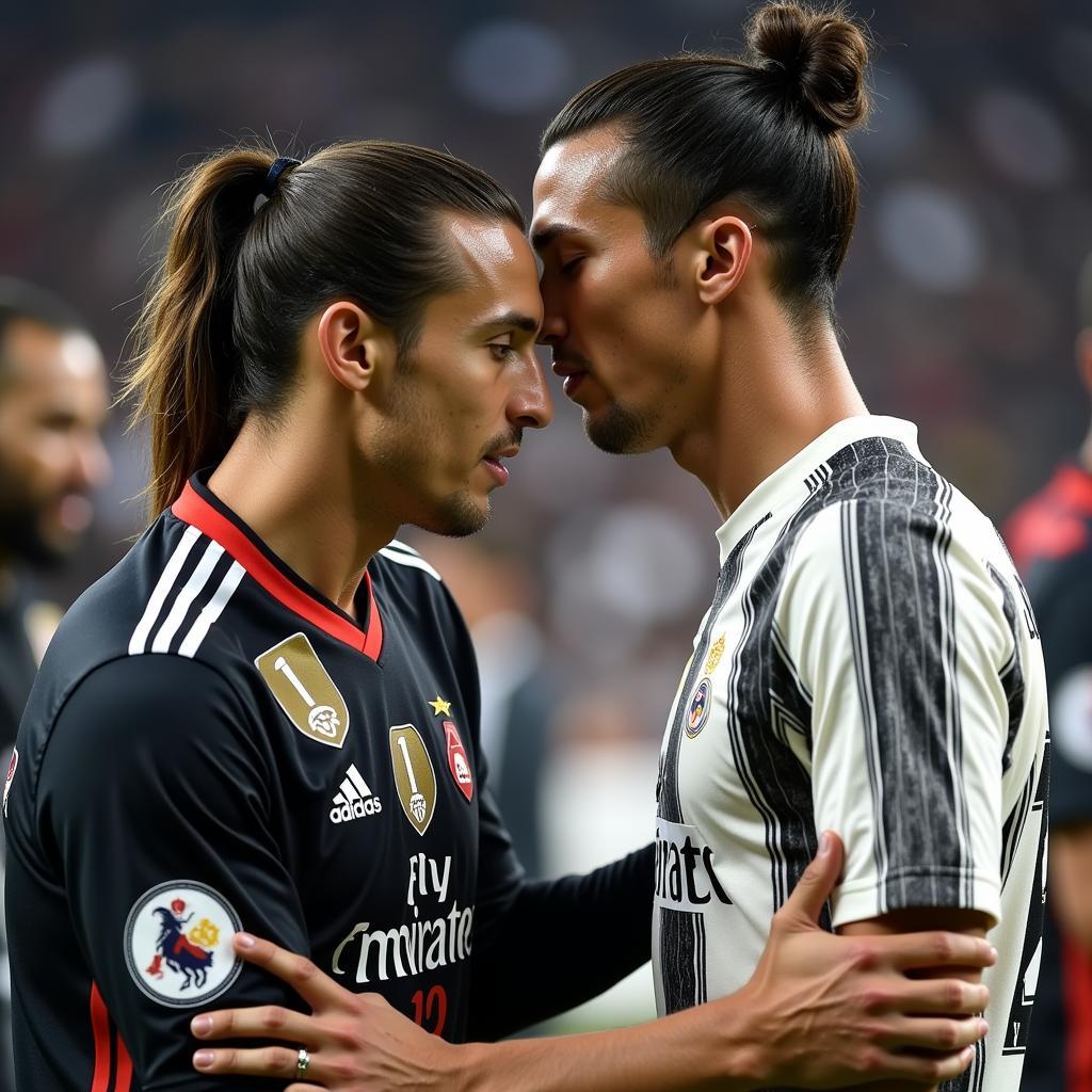 Zlatan Ibrahimovic khen ngợi Cristiano Ronaldo